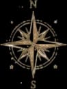Винтажный разделитель compass